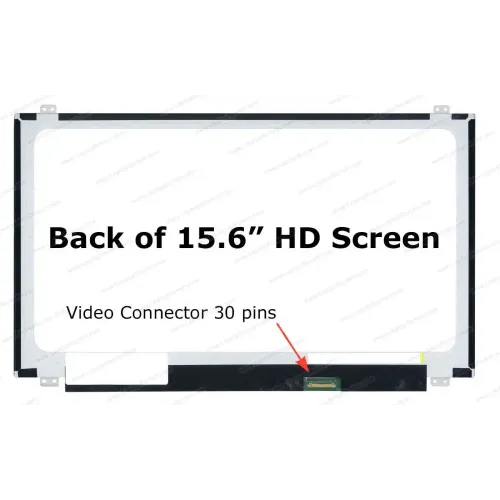 The price of Laptop Display for 15.6" HD Laptop in Bangladesh.