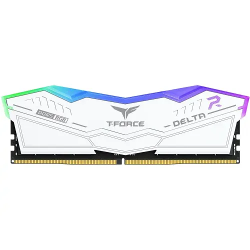 TEAM T-FORCE DELTA RGB White 16GB 6000MHz DDR5 Gaming RAM Price in Bangladesh