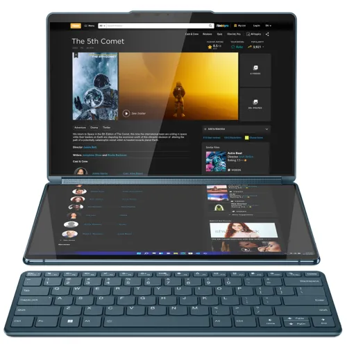 The price of Lenovo Yoga Book 9 13IRU8 Core i7 13th Gen Dual Display Laptop in Bangladesh.