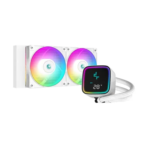 DeepCool LS520 SE Digital WH 240mm ARGB Liquid CPU Cooler