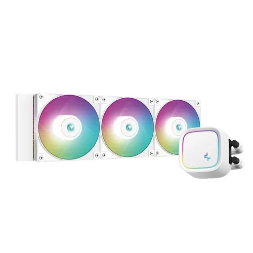 DeepCool LE720 WH 360mm AIO ARGB Liquid CPU Cooler