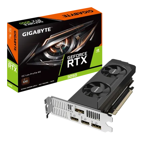 Price of GIGABYTE GeForce RTX 3050 OC Low Profile 6G Graphics Card in Bangladesh