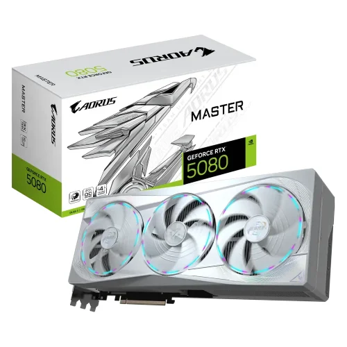 Price of Gigabyte AORUS GeForce RTX 5080 MASTER ICE 16G Graphics Card in Bangladesh