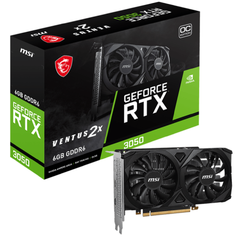 Price of MSI GeForce RTX 3050 VENTUS 2X 6G OC Graphics Card in Bangladesh