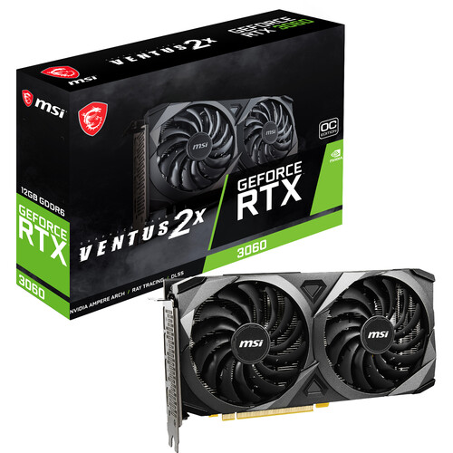 Price of MSI RTX 3060 VENTUS 2X OC 12GB Graphics Card in Bangladesh