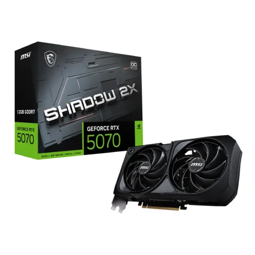 Price of MSI GeForce RTX 5070 12G SHADOW 2X OC Graphics Card in Bangladesh