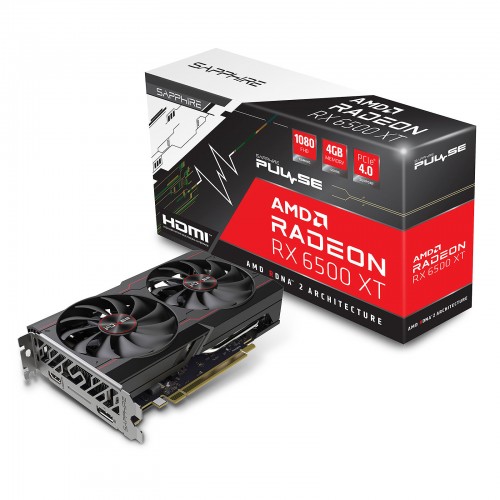 Price of Sapphire PULSE AMD Radeon RX 6500XT OC 8GB Graphics Card in Bangladesh