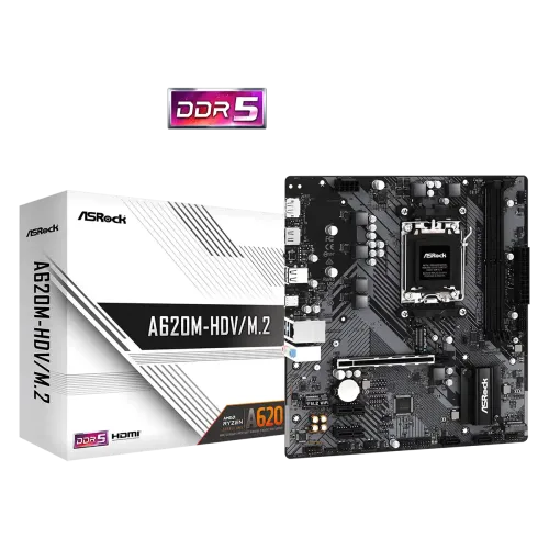 price of ASRock A620M-HDV/M.2 AM5 Micro ATX Motherboard in Bangladesh