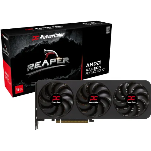 Price of PowerColor Reaper Radeon RX 9070 16GB GDDR6 Graphics Card in Bangladesh