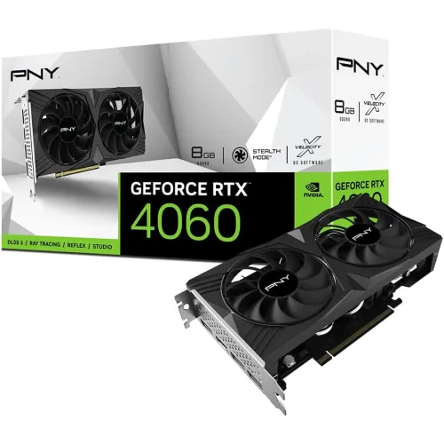 Price of PNY GeForce RTX 4060 8GB VERTO Dual Fan Graphics Card in Bangladesh