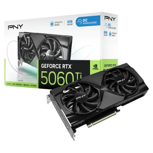 Price of PNY GeForce RTX 5060 Ti 8GB OC Dual Fan Graphics Card in Bangladesh