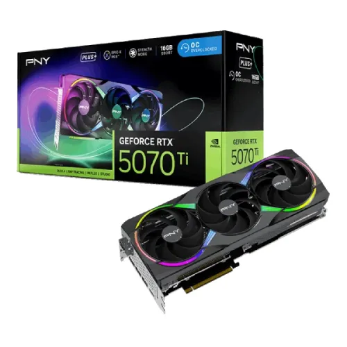 Price of PNY GeForce RTX 5070 Ti Epic-X ARGB OC Triple Fan Graphic Card in Bangladesh