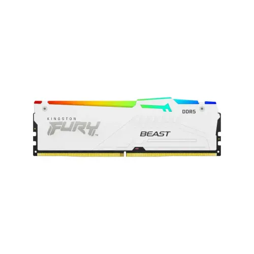 Kingston FURY Beast RGB 16GB 6000Mhz DDR5 RAM White in Bangladesh