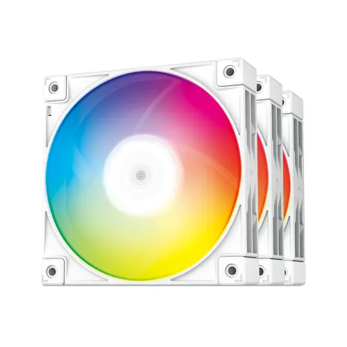 DeepCool FC120 WHITE 3-in-1 ARGB PWM Case Fan