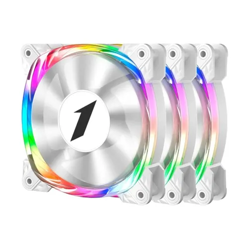 1STPLAYER M3 ARGB 3 in 1 Combo Casing Cooling Fan White