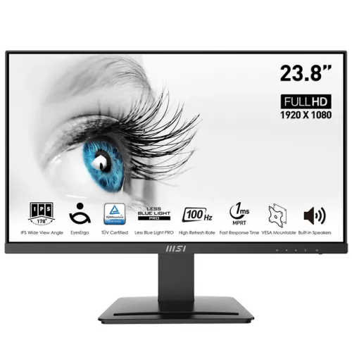 The price of MSI PRO MP243X 23.8" 100Hz IPS FHD Monitor in Bangladesh