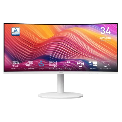 The price of MSI Modern MD342CQPW 34" Curved Monitor in Bangladesh