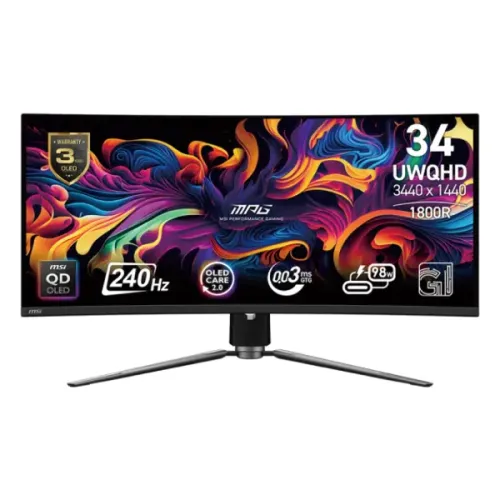 The price of MSI MPG 341CQPX QD-OLED 34" 240Hz Curved Gaming Monitor in Bangladesh