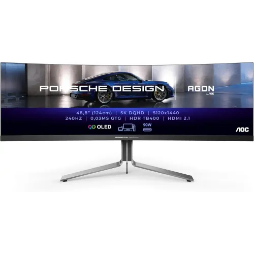 The price of AOC AGON PRO PD49 49" 240Hz DUAL-QHD QD-OLED Gaming Curved Monitor in Bangladesh