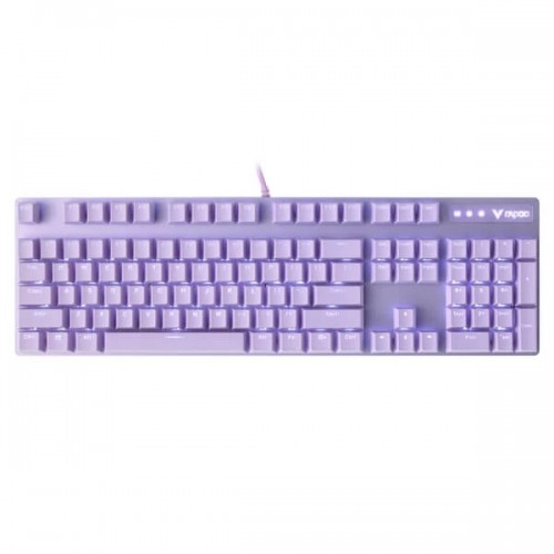 Rapoo V500 PRO Backlit Mechanical Gaming Keyboard Purple Price in Bangladesh
