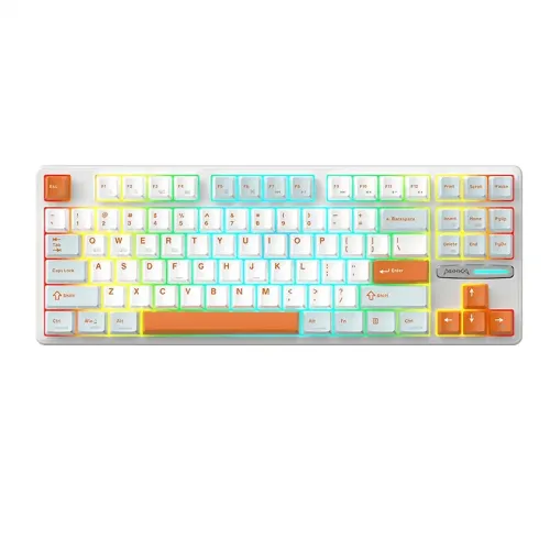 price of Monka 3087 Pro V2 Tri-Mode Mechanical Keyboard in Bangladesh