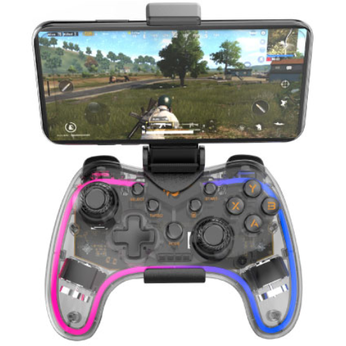 Price of Havit G180BT Transparent RGB Bluetooth Gamepad in Bangladesh