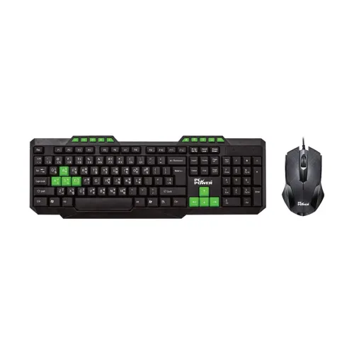 PC Power PGC303Y103 Wired Keyboard Mouse Combo