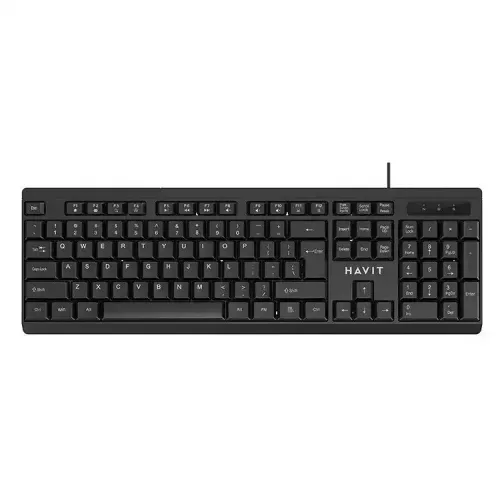 price of Havit KB376 USB Multimedia Keyboard in Bangladesh