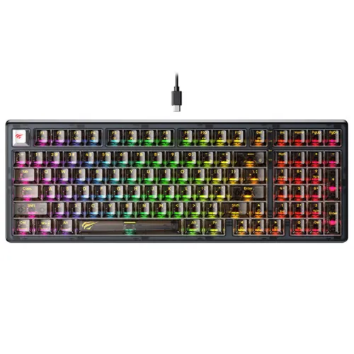 price of Havit KB875L RGB Backlit Mechanical Gaming Keyboard in Bangladesh
