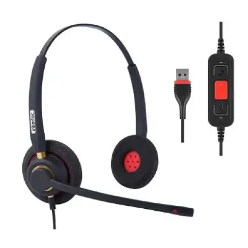 What is the price of Inbertec UB805DM AI Noise Cancelling USB Wired Headphone in Bangladesh?