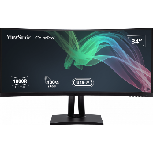 ViewSonic VP3481a ColorPro 34" Curved Monitor