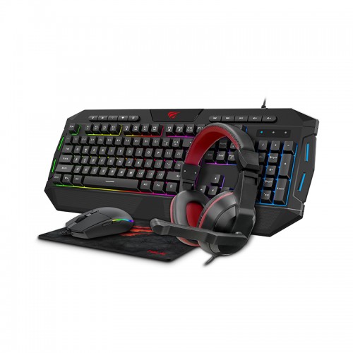 price of Havit HV-KB501CM 4 in 1 Gaming Combo in Bangladesh..