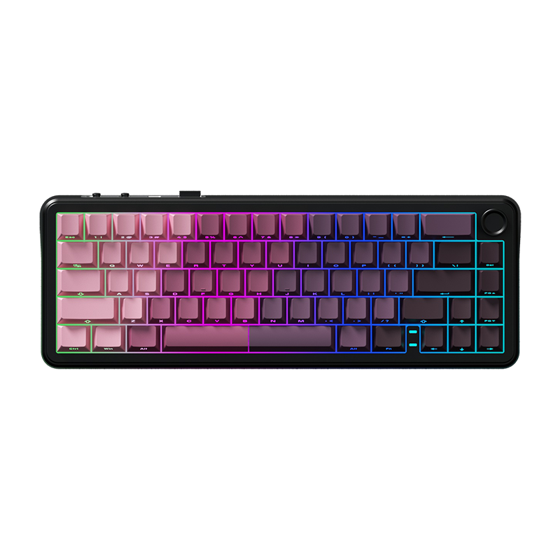 Weikav WK68 Mechanical Keyboard Tri Mode Wireless Keyboard, Blackberry