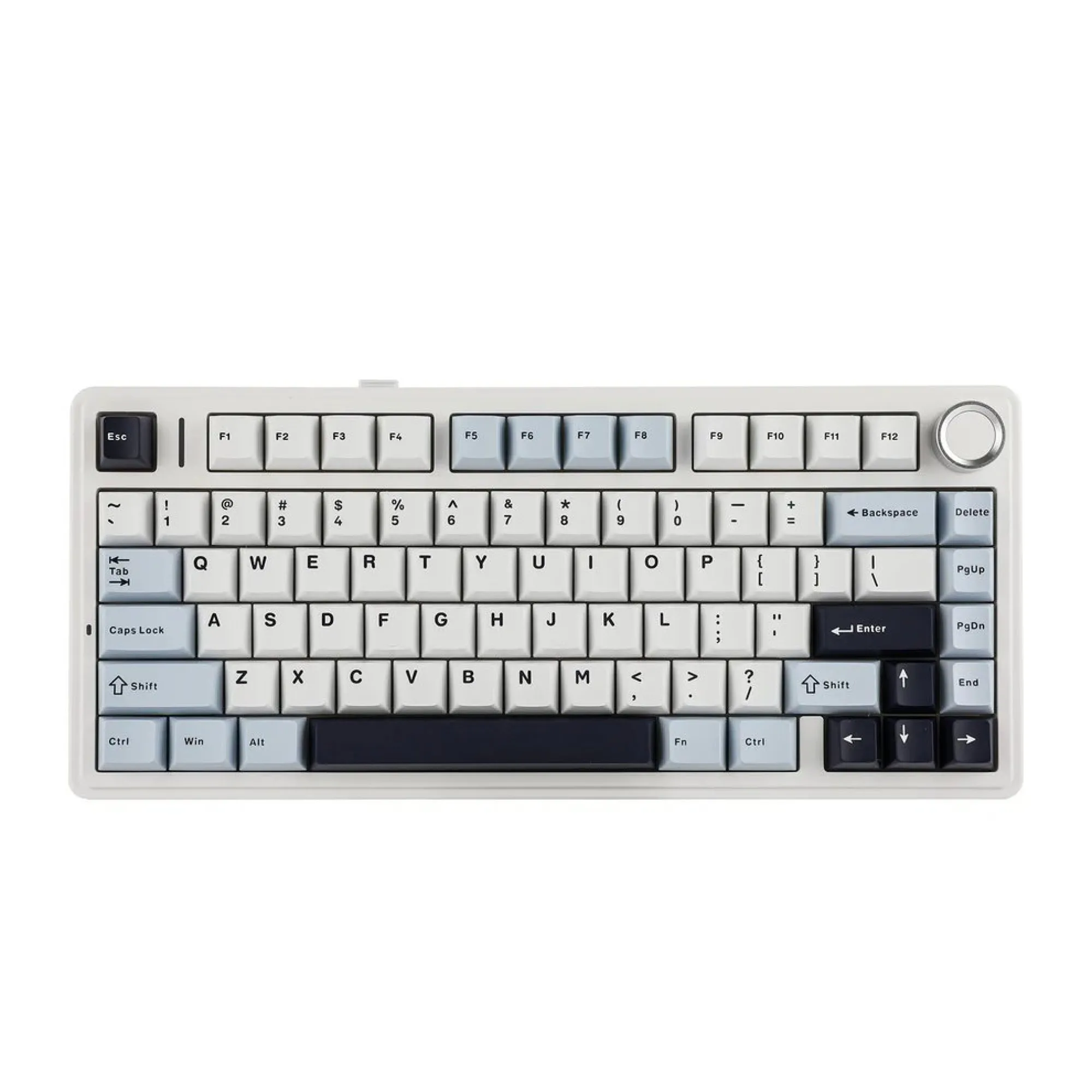 AULA F75 Wireless Mechanical Keyboard - Glacier Blue - Reaper